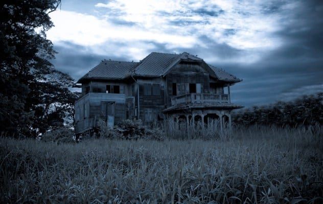 abandoned old house