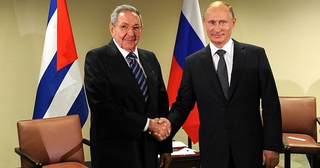 putin and castro
