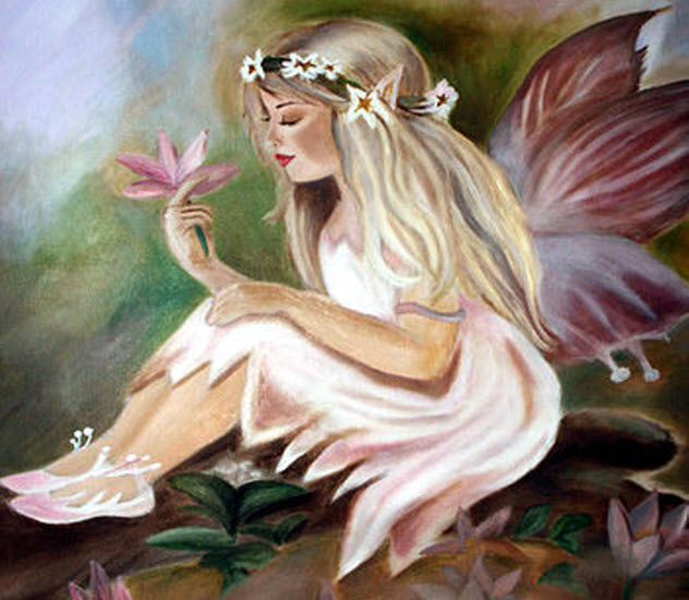 2-fairy-with-wings-in-garden