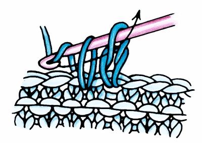 Single Crochet: Figure 31c