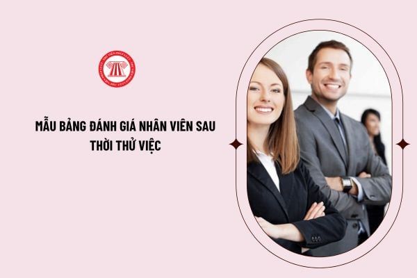 Mẫu bảng đánh giá nhân viên sau thời gian thử việc 2024 (file Word)? Tải mẫu bảng đánh giá nhân viên thử việc ở đâu?