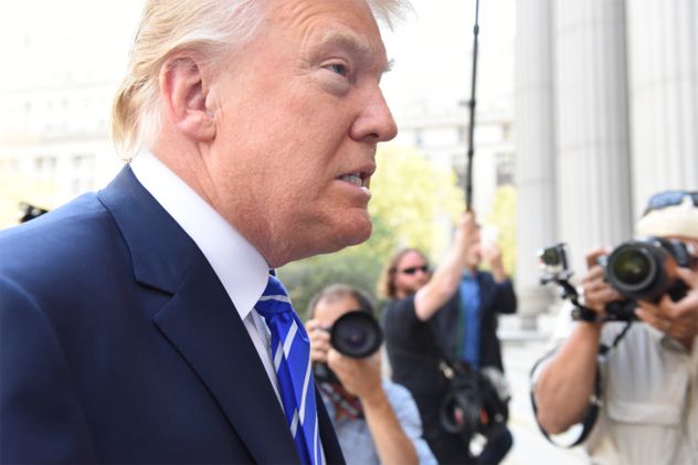 8- donald trump is a republican plant