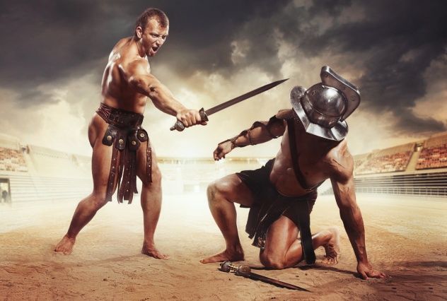 Gladiator victory