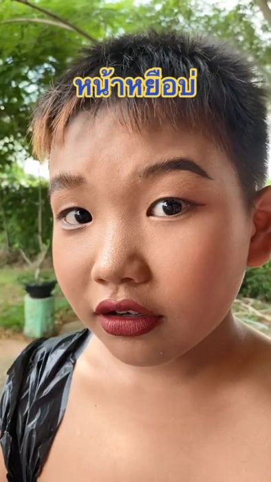 ใบหน้าที่ไม่สดใส