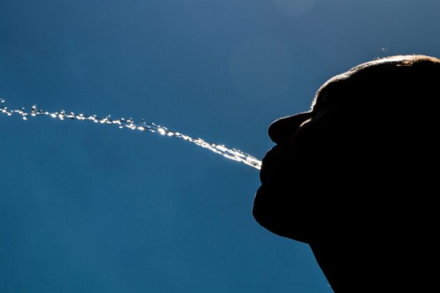 10 spitting