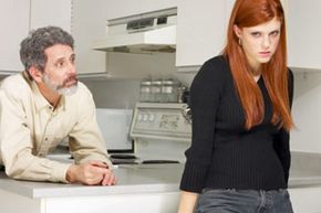 father and frustrated daughter