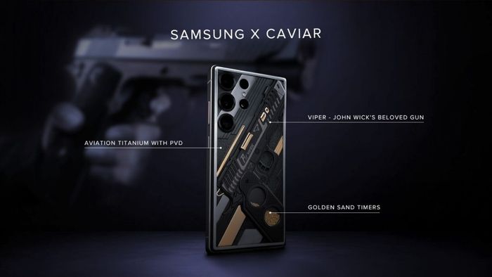 Samsung Galaxy S25 Ultra Viper là một kiệt tác độc bản với giá 9000 USD