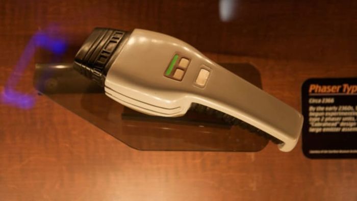 A phaser from Star Trek.