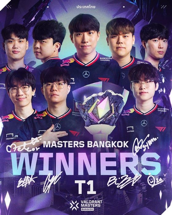 VALORANT Masters Bangkok 2025: T1 Đăng Quang Ngôi Vương