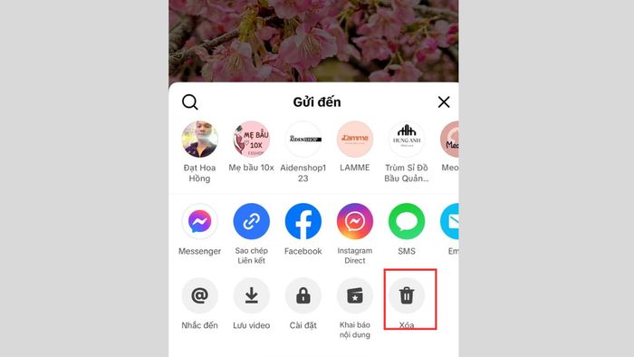 Hướng dẫn chi tiết cách xóa story TikTok nhanh chóng - bước 2