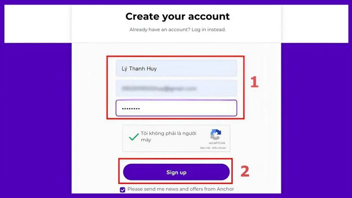Hướng dẫn chi tiết cách tạo Podcast trên Spotify bằng Anchor - bước 1