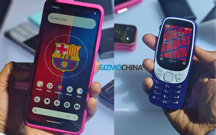 HMD Barca 3210 và Barca Fusion mang đậm phong cách Barcelona