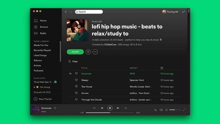 Lý do bạn nên tạo playlist trên Spotify là gì?