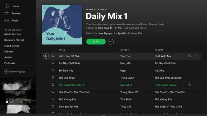 Một số bí quyết giúp tạo playlist trên Spotify hiệu quả
