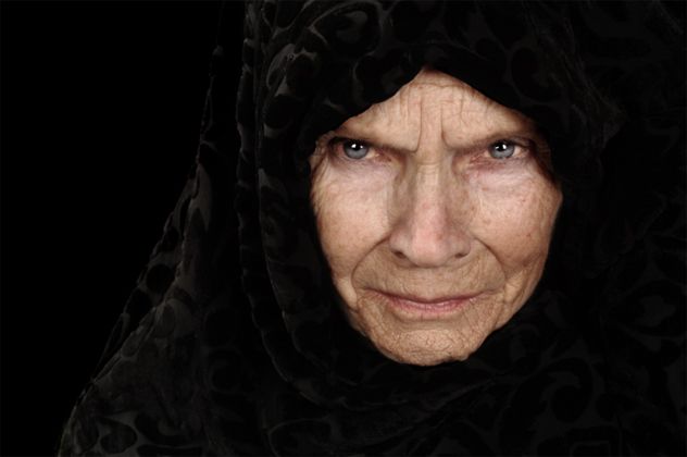 7- old woman