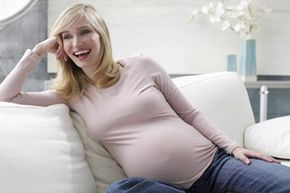 Pregnant woman.