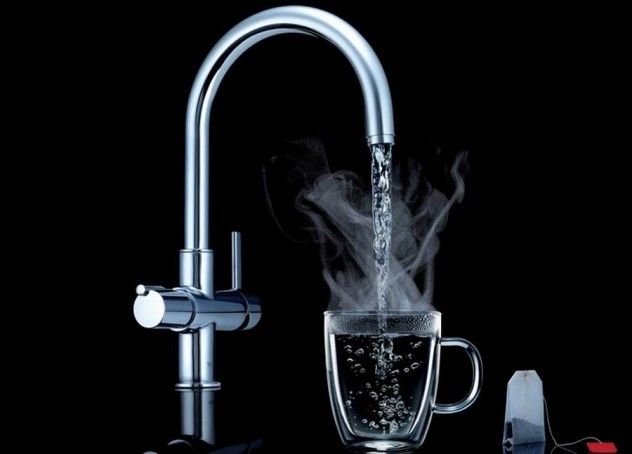 hot water