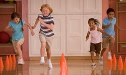 For children who love sports, organizing exciting games at a nearby gym is a fantastic idea.