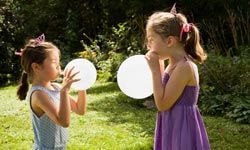 A park provides children with fresh air and a variety of activities to enjoy.