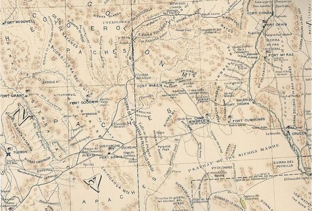 Military Map 1864 1