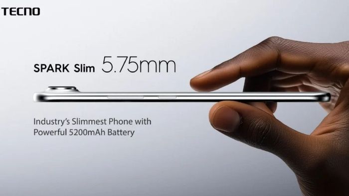 Spark Slim với độ dày chỉ 5.75mm, sẽ trở thành chiếc điện thoại mỏng nhất thế giới nếu được sản xuất