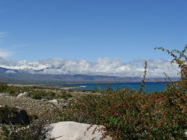 Vieuw-At-Issyk-Kul-Lake