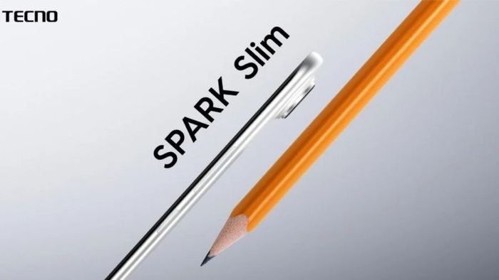 TECNO Spark Slim siêu mỏng với thân máy làm từ thép không gỉ nguyên khối