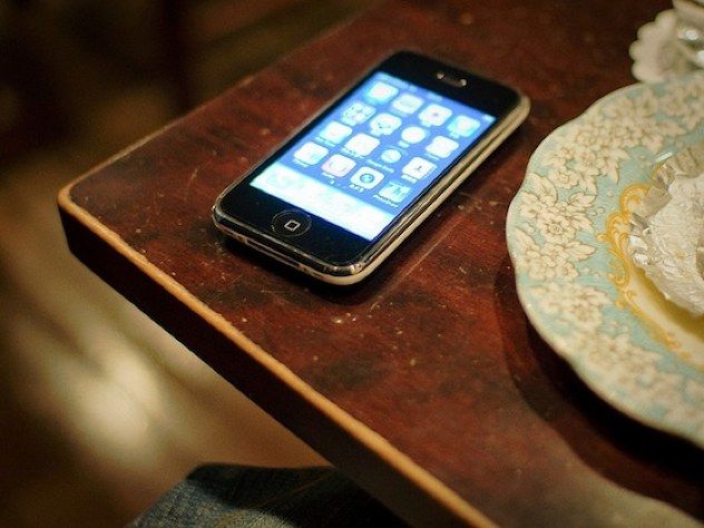 Cell Phone Table