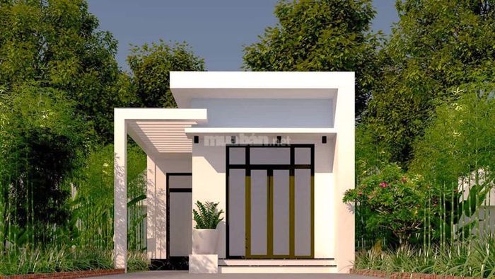 Những mẫu nhà ống 1 tầng 5x25m mang phong cách hiện đại