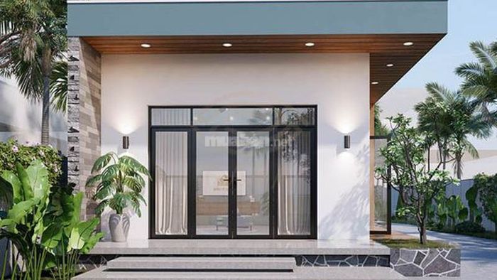 Mẫu thiết kế nhà ống 1 tầng 5x25m mang phong cách trẻ trung