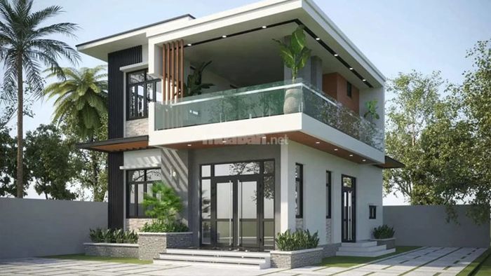 Xây dựng nhà 2 tầng với mức chi phí 600 triệu