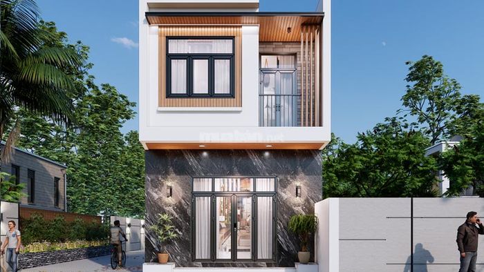 Nhà 2 tầng 600 triệu 60m²