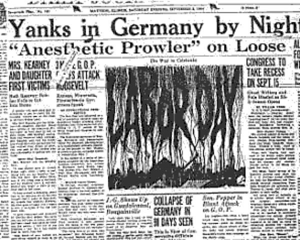Mad Gasser Newspaper