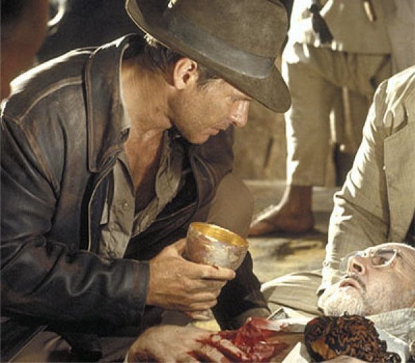 Henry Drinks From The Grail Indy
