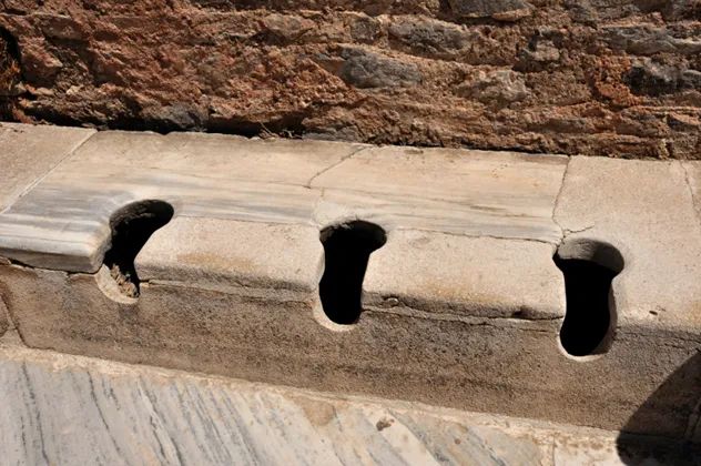 Public Toilets at Ephesus, Turkey