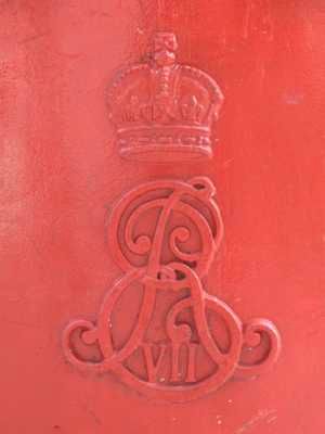 Edward VII Postbox, Endsleigh Street, WC1 - Royal Cipher - Geograph.Org