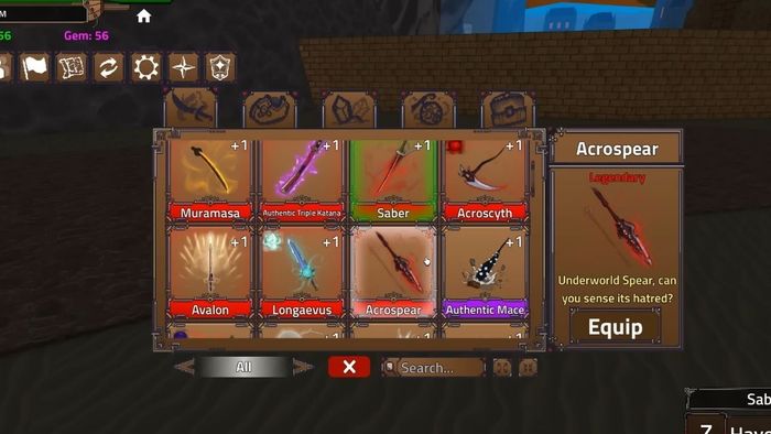 Saber V2 King Legacy là gì