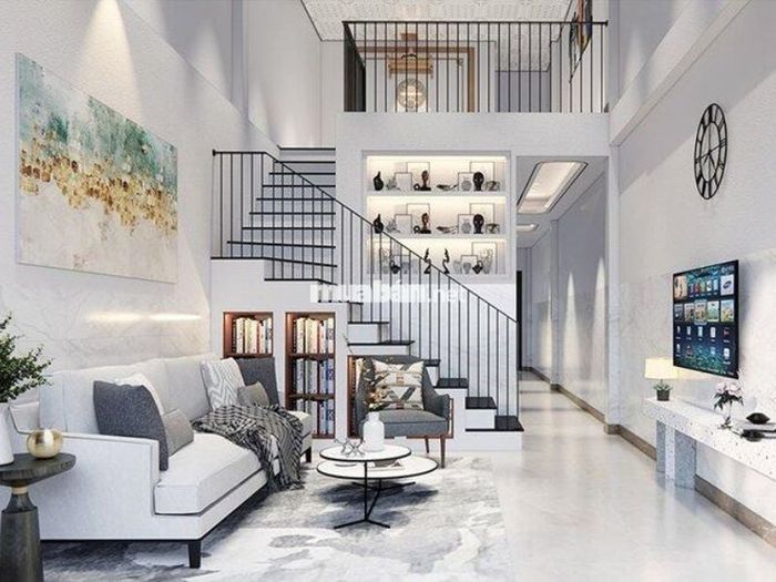 Nhà cấp 4 có gác kết hợp phòng thờ