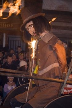 Lewes Bonfire, Guy Fawkes Effigy