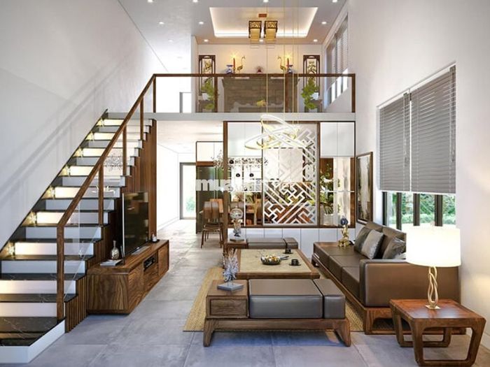 Thiết kế nhà cấp 4 gác lửng đẹp và hiện đại