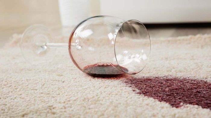 Avoid red wine stains