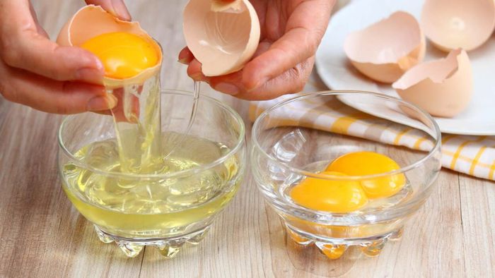 Check and beat eggs