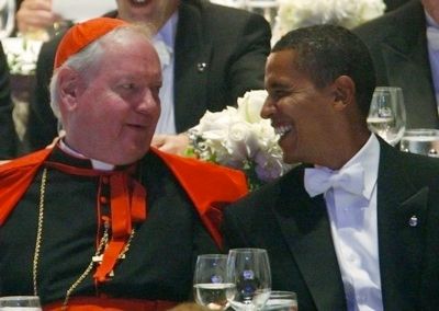 Egan-Admiring-Us-Democratic-Presidential-Nominee-Senator-Barack-Obama-D-Il-Shares-A-Laugh-With-Cardinal-Edward-Egan-At-The-2008-Alfred-E-Smith-Dinner-In-New-York-October-16-2008