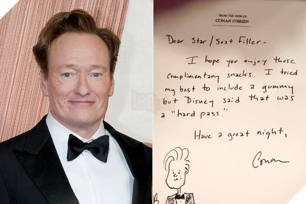 Conan O’Brien Và Những Lời Nhắn Dễ Thương Dành Cho Khách Mời Tại Oscar 2025 2