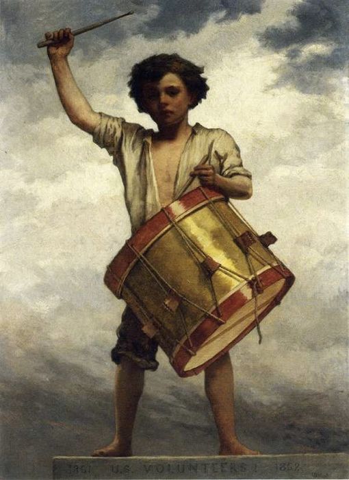 The Drummer Boy William Morris Hunt
