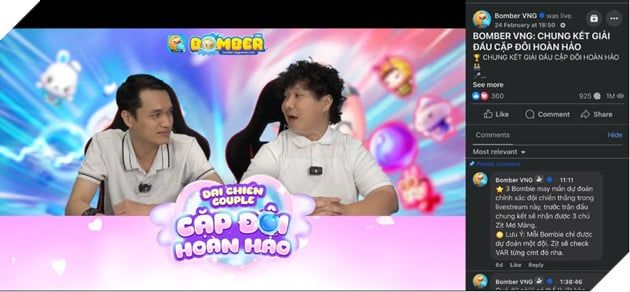 Bomber VNG: Giải Đấu Cặp Đôi Hoàn Hảo 2025 Đạt Một Triệu Lượt Xem