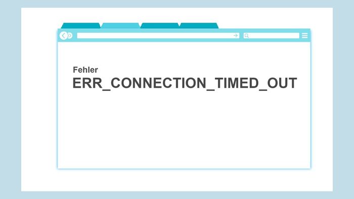 nguyên nhân dẫn đến lỗi Err_connection_timed_out