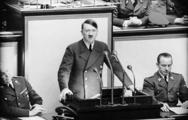Berlin, Reichstag Session, Adolf Hitler’s Speech