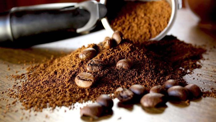 Spent coffee grounds