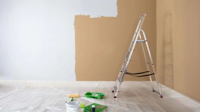 Ensure your walls are dust-free before applying paint